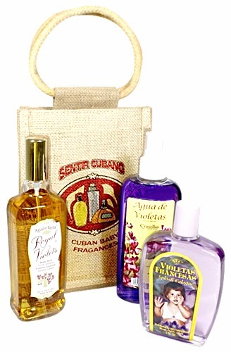 Cuban baby fragances gift bag. Variety of 3.
